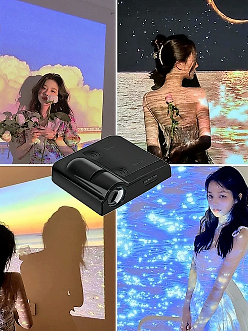 Instagram landscape/ planets projector lamp for photos