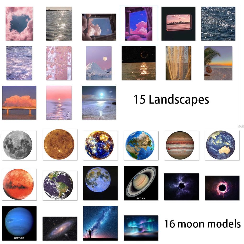 Instagram Landscape/Planets Projector Lamp for Photos