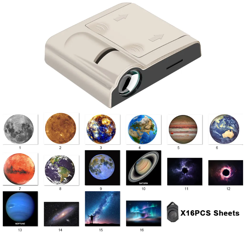 Instagram landscape/ planets projector lamp for photos